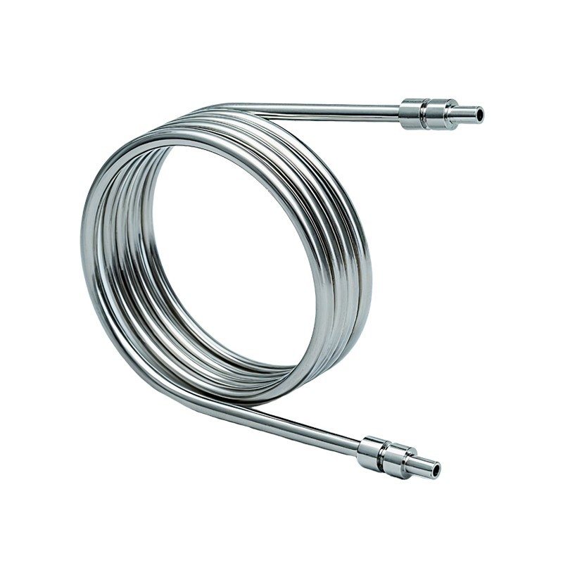 coiled stainless cooling tube assembly for custom cooling parts